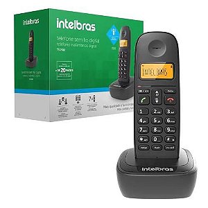 Telefone Sem fio Intelbras TS 2510 - Preto