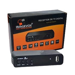 Receptor Conversor de TV Digital HD Alta Definição Imagevox