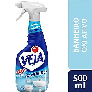 Veja Limpador Spray Anti Bac Banheiro Oxi 500ml
