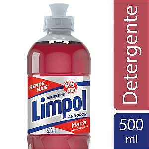 Detergente Liquido Limpol Maça 500ml