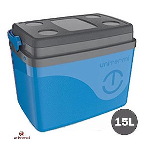 Cooler Térmico Floripa 15L Azul Unitermi