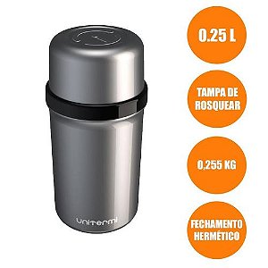 Garrafa Termica Fano 250ml Prata