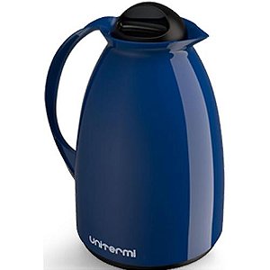 Garrafa Térmica De Mesa Florença 650ml Azul Escuro Unitermi