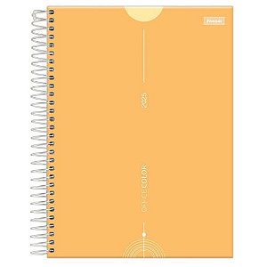 Agenda Office Color 2025 Laranja 200f. 177x240mm - Foroni