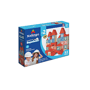 Brincando De Engenheiro Nº2 Com 53 Peças - 52765 - Xalingo
