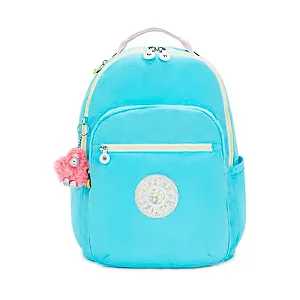 Mochila Kipling Seoul Blue Sea Mix I4355E3T