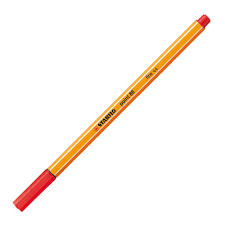Caneta Stabilo Point 88/40 Vermelha