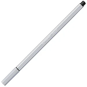 Caneta Stabilo Pen 68/94 Cinza Claro