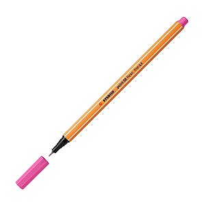 Caneta Stabilo Point 88/040 Vermelho Neon