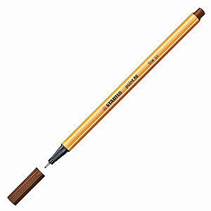 Caneta Stabilo Point 88/45 Marrom
