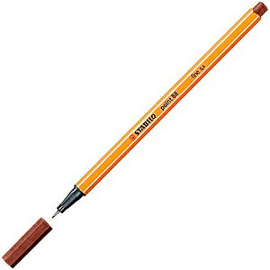Caneta Stabilo Point 88/47 Vermelho Ferrugem