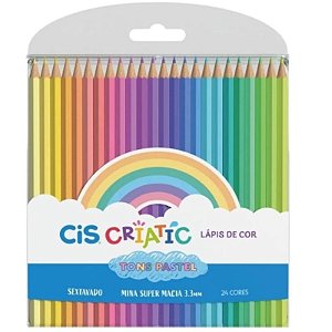 Lapis De Cor Cis C/24 Pastel Criatic 60 0201