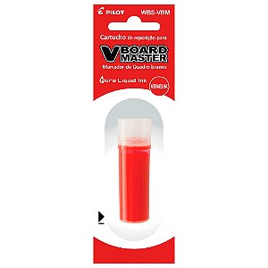 Refil P/Marcador Quadro Br Wbm Vermelho