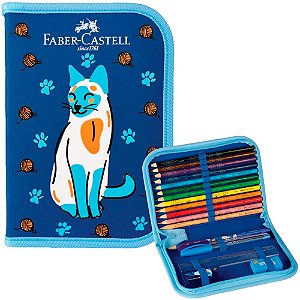 Estojo De Nylon Pets Gato 18 2223