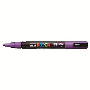 Caneta Uni Ball Posca Pc-3M Violeta