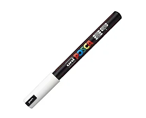 Caneta Uni Ball Posca Pc-1Mr Branca