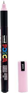 Caneta Uni Ball Posca Pc-1Mr Rosa Claro