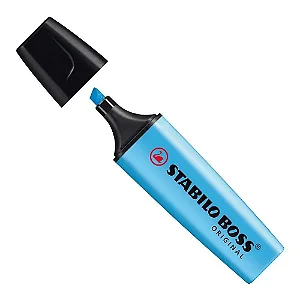 Caneta Marca Texto Stabilo Boss Azul 70/31