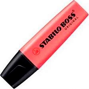 Caneta Marca Texto Stabilo Boss Vermelha 70/40