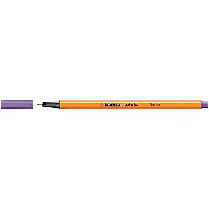 Caneta Stabilo Point 88/62 Violeta Acinzentado