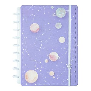 CADERNO INT GRANDE PURPLE GALAXY 80F CIGD4163