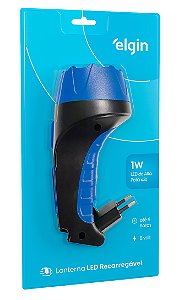 Lanterna Recarregável Power Led 1W - Elgin
