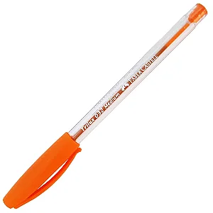 Caneta esferográfica trilux colors laranja 032/LA Faber-castell