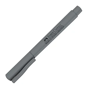 Pincel marca texto Grifpen Cinza MT/CZZF - Faber-Castell
