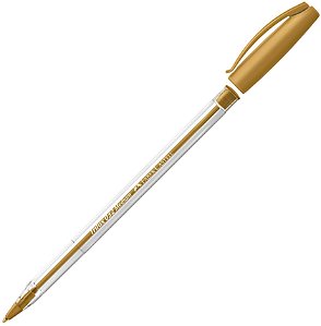 Caneta Faber Trilux Media Ouro 032/Ouro