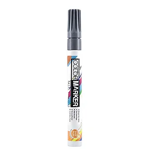 Color Marker Base Óleo Prata - 533 - ACRILEX
