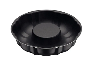 Forma Bolo Alum 24Cm Brasil Preto 20074/024