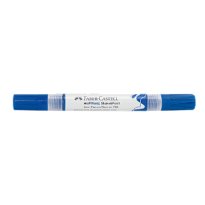 Marcador MultiMark Multisuperfície Faber-Castell - Azul Escuro - MM/SPAZE736
