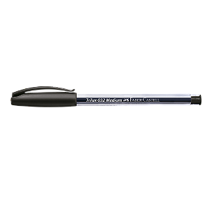 Caneta Faber Trilux Fina Preta Ref.Tripf/Pr
