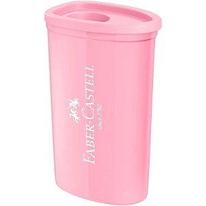 Apontador c/ Deposito Triangular Pastel Faber-Castell 125TZF