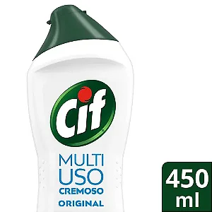 CIF Cremoso Limpeza Milagrosa produto de limpeza de casa milagroso Original 450ml