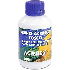 Verniz Acrílico Fosco 100ml Acrilex 16910