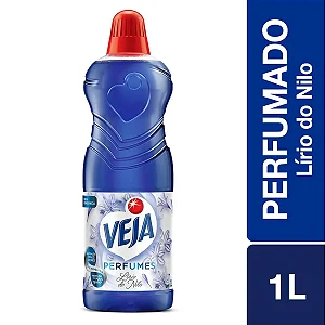 Limpador Perfumado Veja Perfumes Lírio Do Nilo 1l