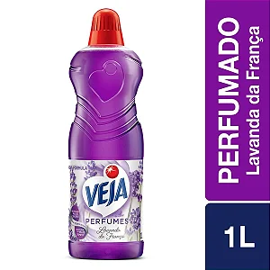 Limpador Perfumado Veja Perfumes Lavanda Da França - 1l