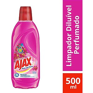 Ajax Limpador Diluível Festa Das Flores Bouquet De Flores 500Ml
