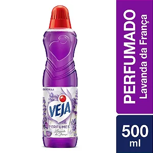 Limpador Perfumado Lavanda da França Veja Perfumes Frasco 500ml