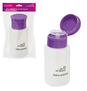 Dosador Porta Acetona de Plástico 175 ml
