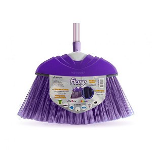 Vassoura Fiory Original Roxa 70 tufos c/ Cabo 1.20m