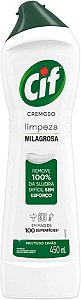 CIF Cremoso Limpreza Milagrosa Limão para casa 450ml