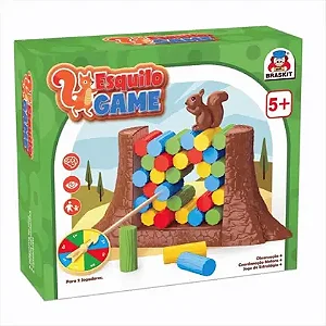 Jogo Esquilo Game De Equilíbrio Infantil Braskit 1207