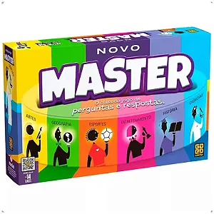 Jogo Master Tabuleiro Criança Inteligente +2000 Perguntas - 7908010135725 - Grow