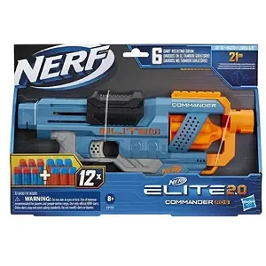 Nerf Lançador Elite 2.0 Commander Rd-6 E9486 - Hasbro