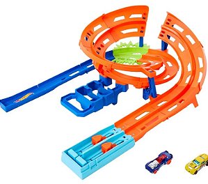 Hot Wheels Circuito Giro Htk17