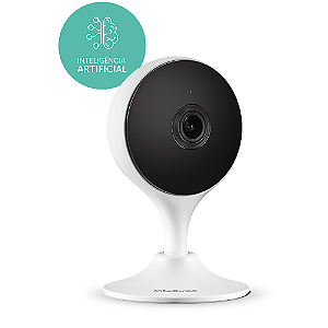 Câmera Inteligente Intelbras iM3 C Interna Wi-Fi Full HD, 256 GB Bivolt Branca