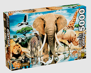 Quebra Cabeça Savana 5000 Peças Grow 04105