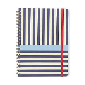 Caderno Espiral Praia Pautado 20x28 Barraca 1 Matéria 80 fls